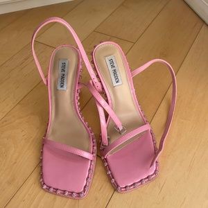 Steve Madden, Pink heels, Size 7